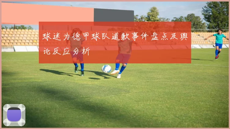 球迷为德甲球队道歉事件盘点及舆论反应分析